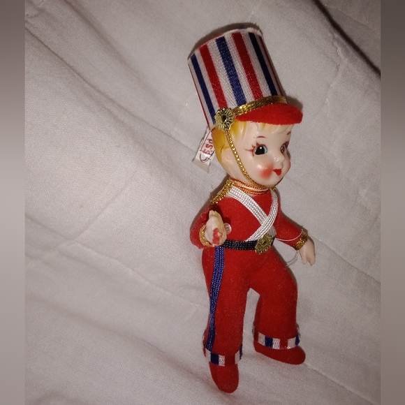 Mid Century Modern Christmas Marching Band Boy Tree Ornament - Picture 3 of 9